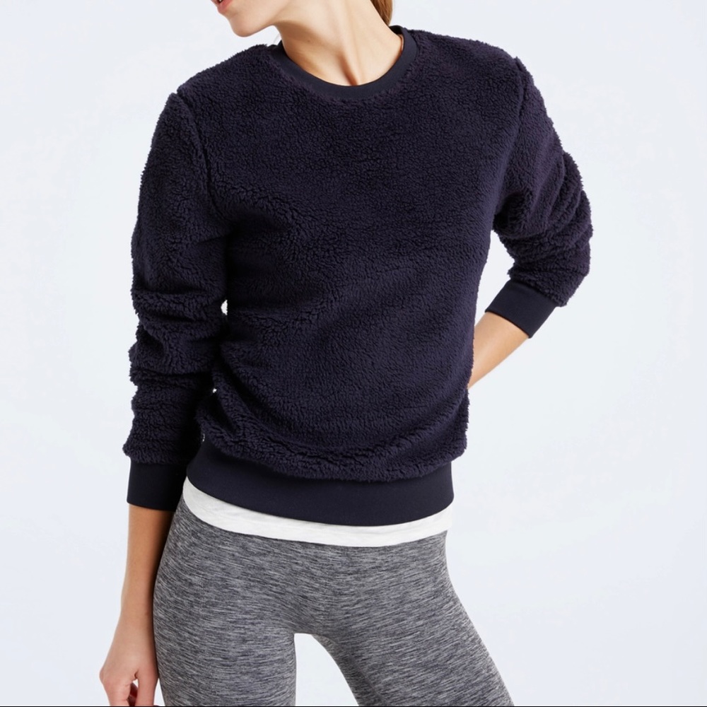 TORY SPORT Sherpa Fleece Pullover